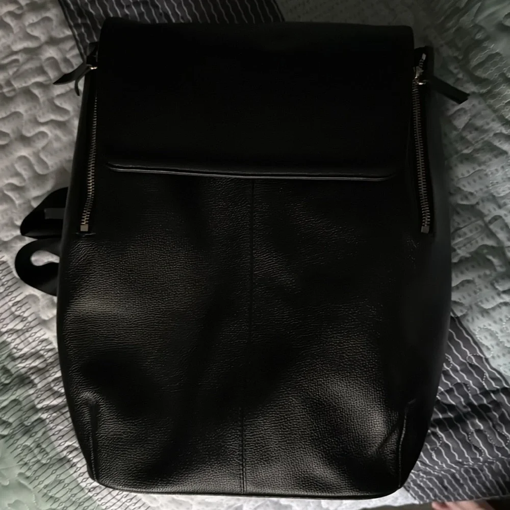 Samsonite Black Leather Backpack